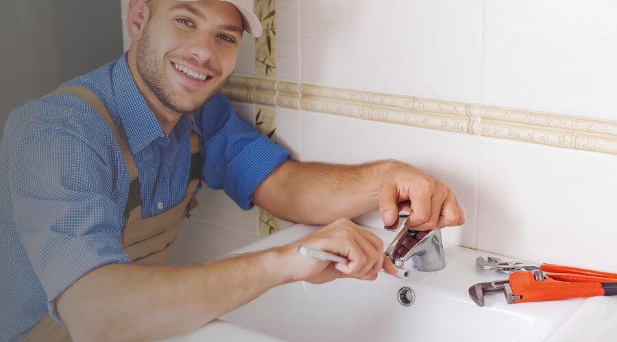 Faucet cartridge replacement in Austin, IN